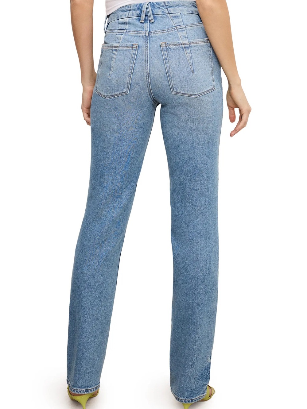 NWT Good American Good Icon Straight Size 22 - Picture 2 of 16